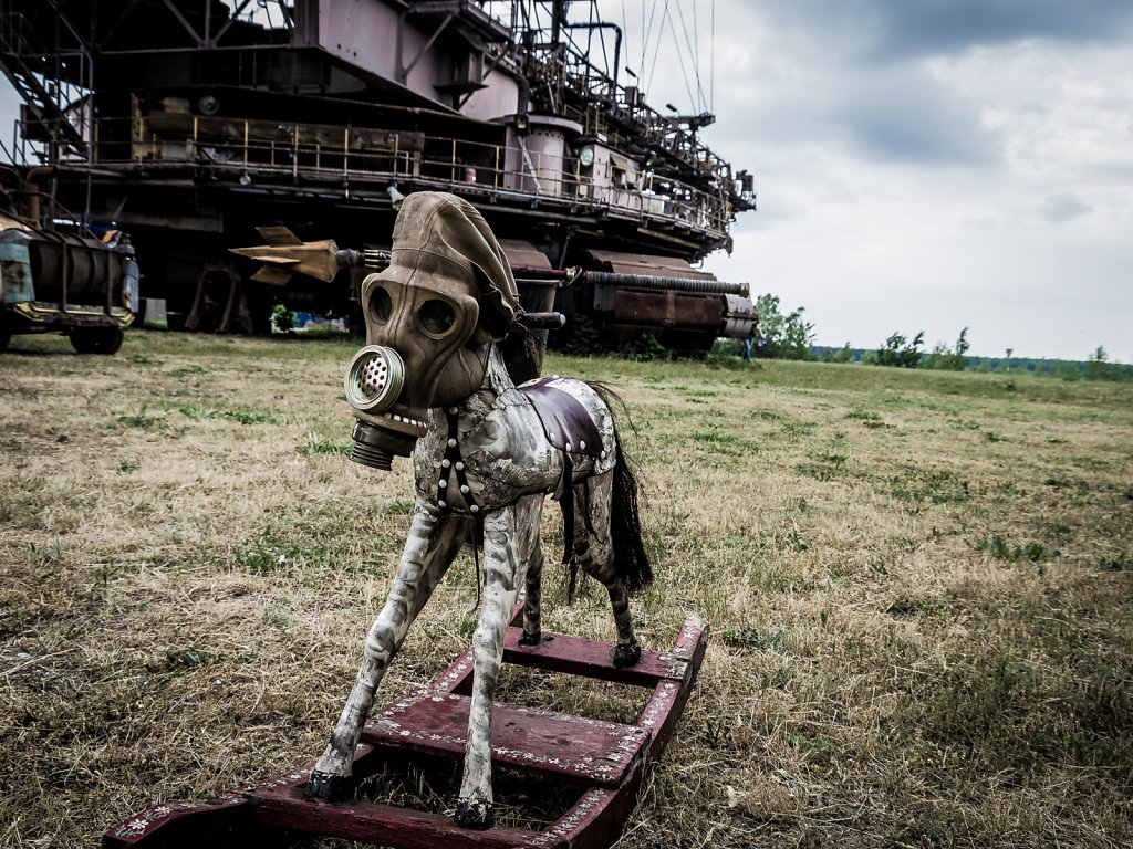 Post-Apoc Rocking Horse