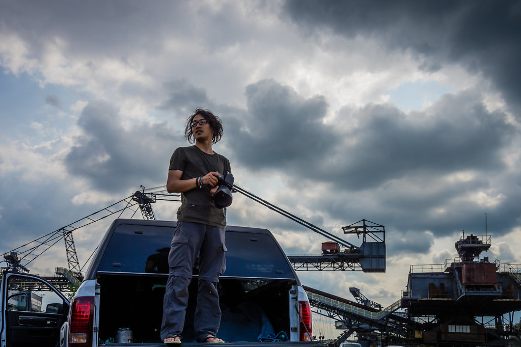 General von Wong surveying his troops