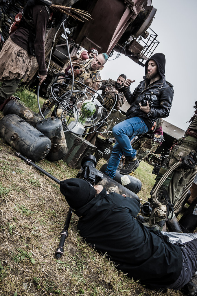 Adam photobombing the Shisha Party