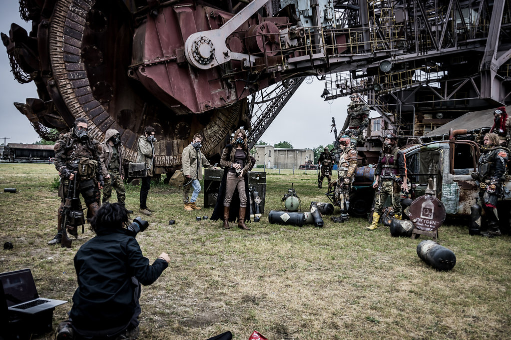 Setting up the pano shot